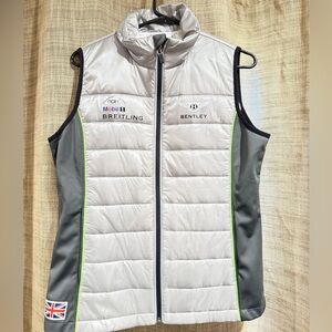 Women’s Mobil 1 Performance Breitling Bentley Puffer Vest Size Small New